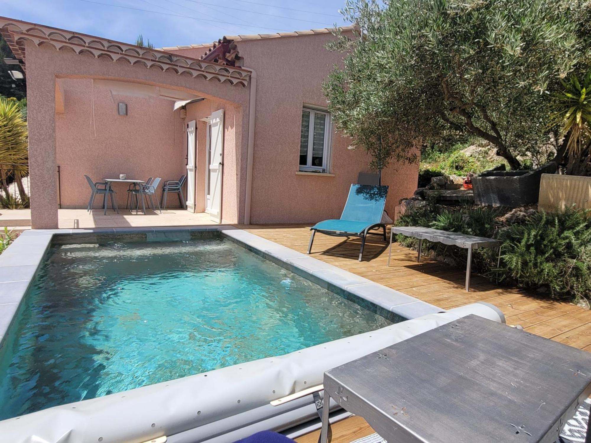 Villa Renovee Avec Piscine Privee Clermont-lʼHérault Eksteriør billede